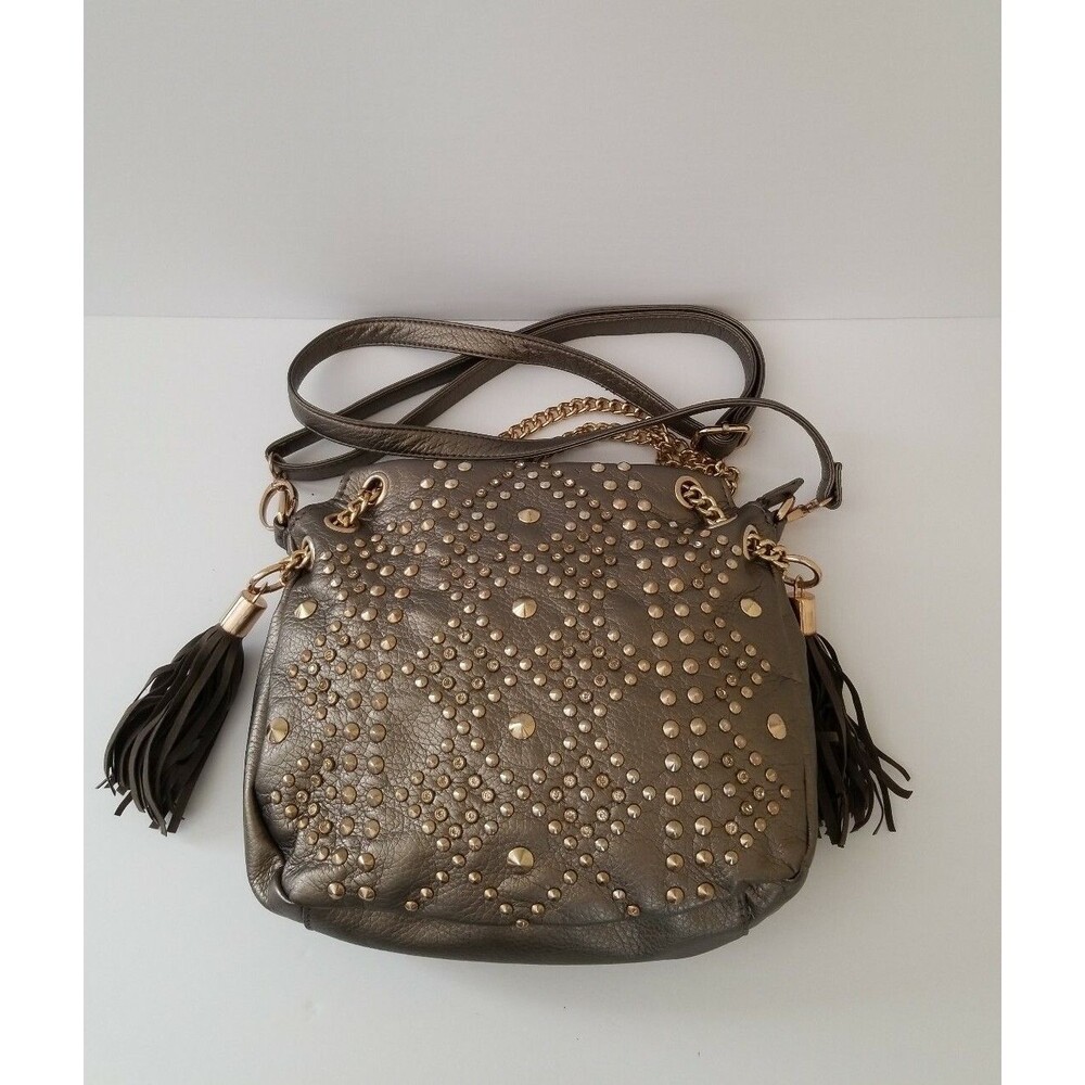 Symeli Studded Rhinestone Bag, Purse Handbag Large, Hippie, Bling see pictures